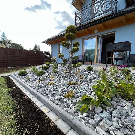 Osada Marcowa - Niebieski Z Sauna & Jacuzzi * 자코파네