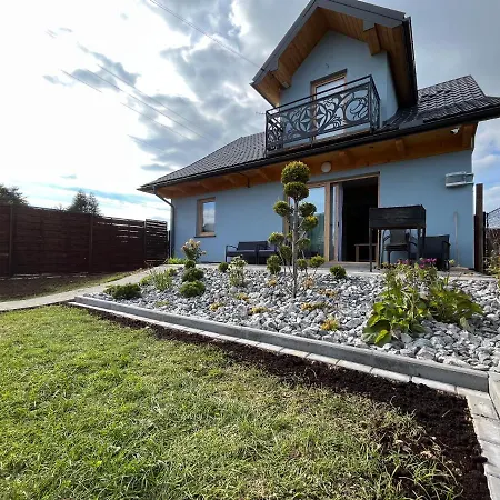 Osada Marcowa - Niebieski Z Sauna & Jacuzzi 샬레 *