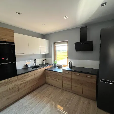 Osada Marcowa - Niebieski Z Sauna & Jacuzzi 샬레