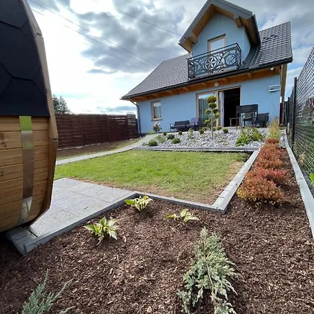 샬레 Osada Marcowa - Niebieski Z Sauna & Jacuzzi 자코파네