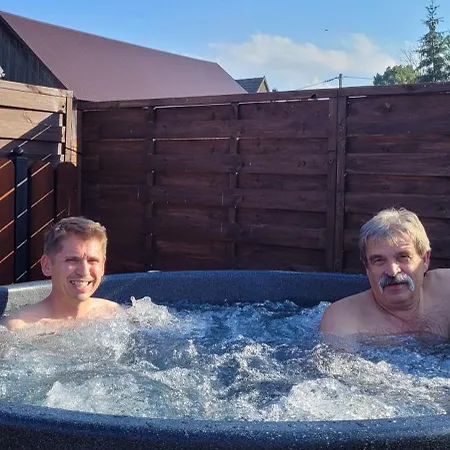 샬레 Osada Marcowa - Niebieski Z Sauna & Jacuzzi 자코파네