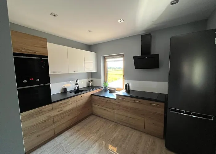 Osada Marcowa - Niebieski Z Sauna & Jacuzzi 木屋